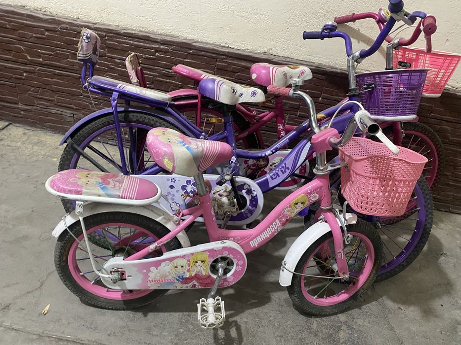 3 детских велосипеда