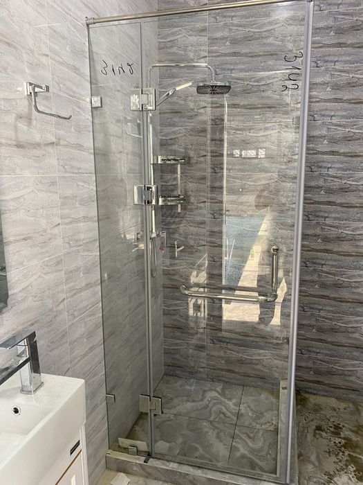 Душевые Кабины Стеклянные перегородки Стекло Dush kabina Oyna Akfa