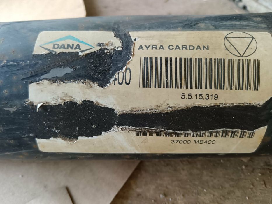 Cardan central nissan cabstar 2.5 d 2006-2013 37000mb400, 37000 mb400