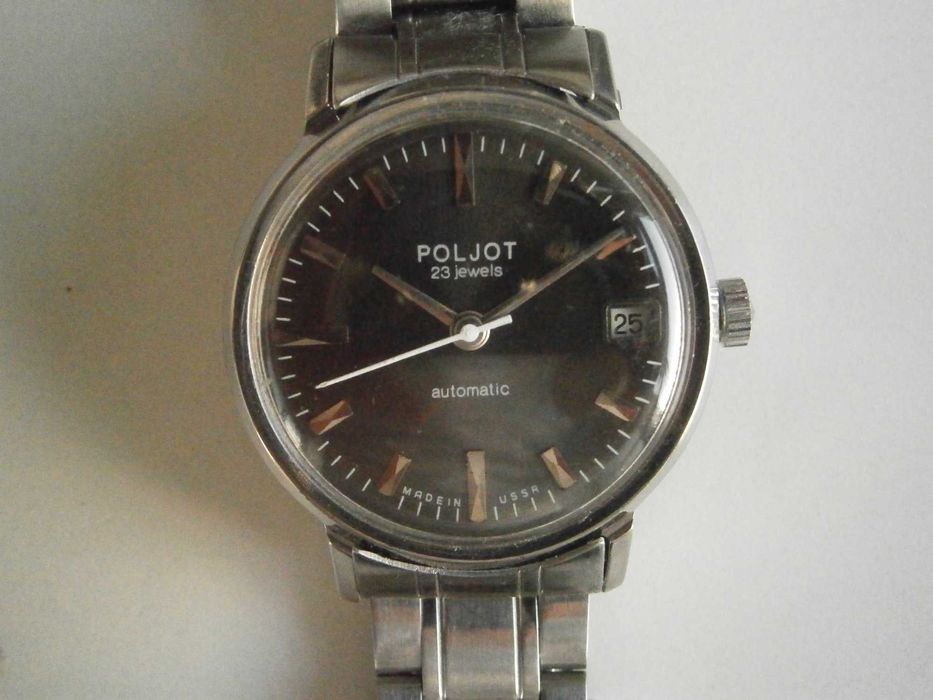 POLJOT automatic, 23 jewels, made in USSR, case 35mm, TOP!