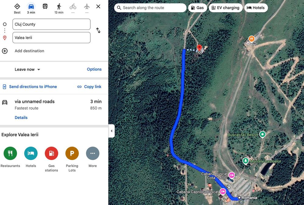 Vand teren la Buscat, Baisoara, aproape de partie.