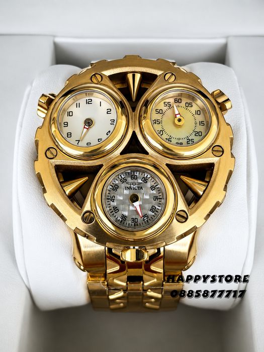 INVICTA Cerberus Gold 47 mm, Инвикта нов мъжки часовник