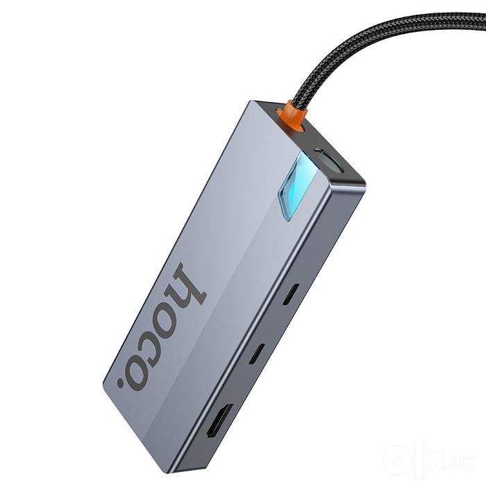 Hoco HB52 Wow 8in1 переходник HUB универсальный оригинал хаб!