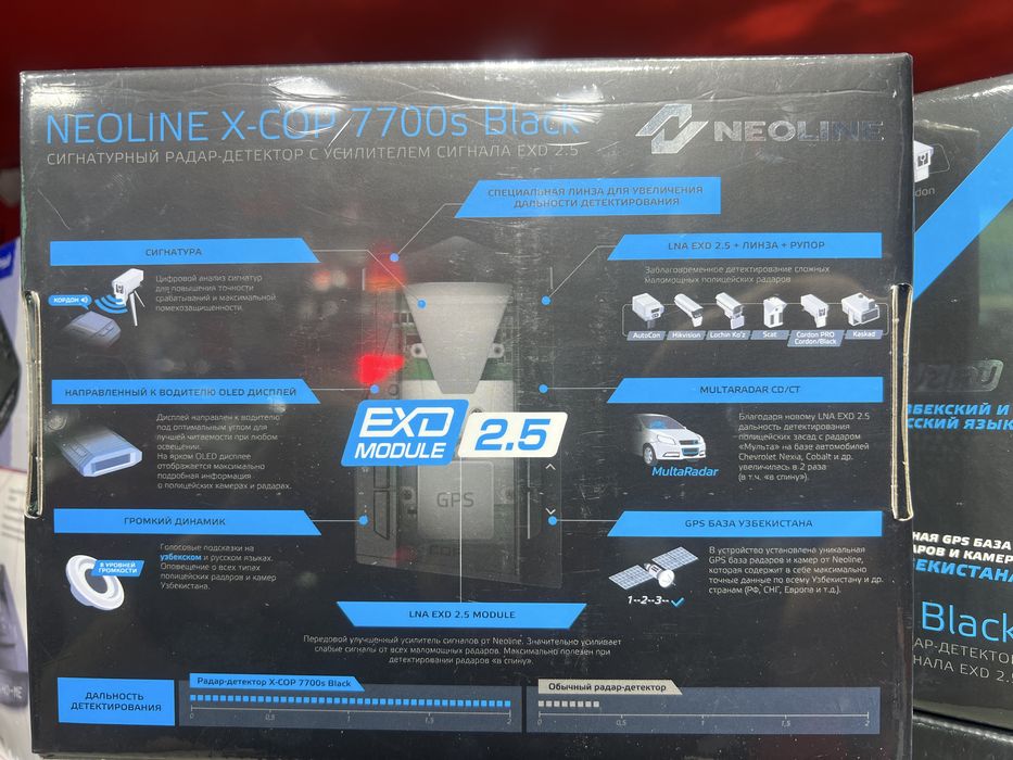 Antiradar Neoline 7700 black
