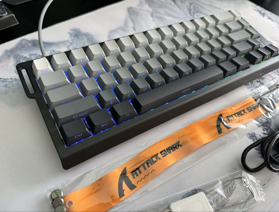 Tastatura Gaming Attack Shark X68 Hall Effect