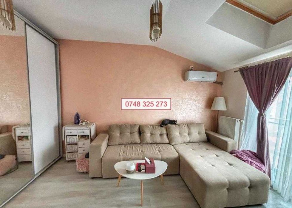 Mini Penthouse 2 Camere cu Terasa Balcon si Parcare langa Grand Arena