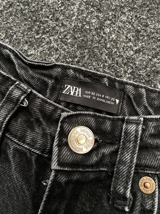 Blugi zara cu talie înaltă xxs