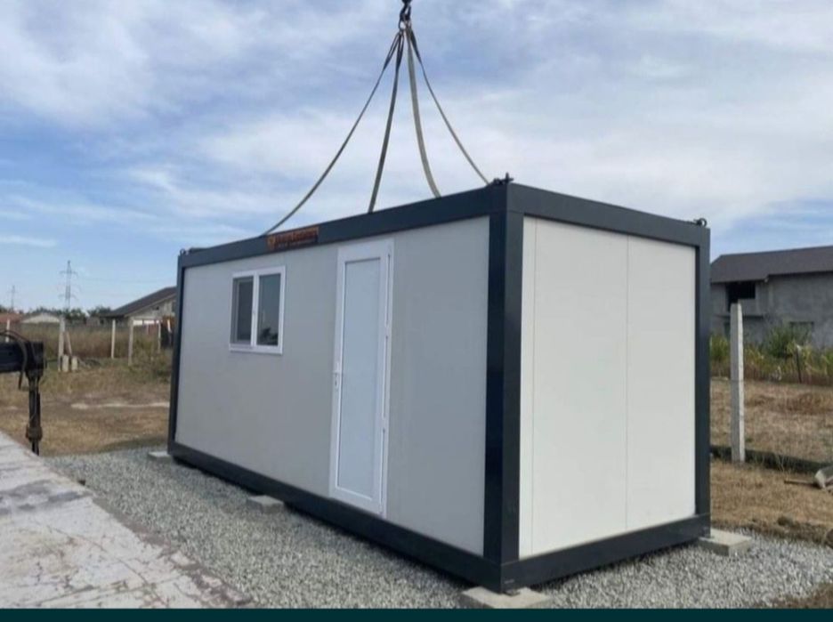 Vând containere pe structura metalica