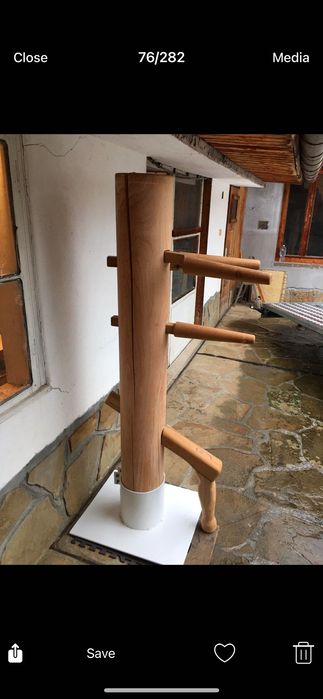 Дървен манекен за за Wing Chun