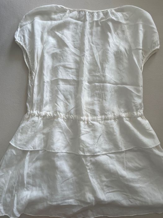 Top/ tunică STEFANEL albă XS, elegantă