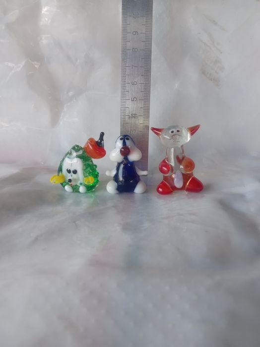 Советские фигурки из стекла