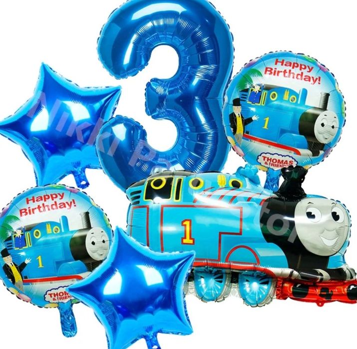 Парти сет балони Star Wars, Хари Потър, Toy Story и влакчето Томас