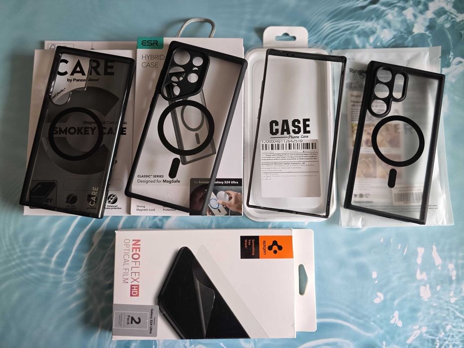 кейс Ringke Fusion Bold Magnetic Case Samsung Galaxy S24 Ultra + ESR Magsafe