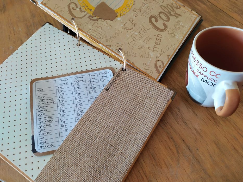 Продавам книга за рецепти