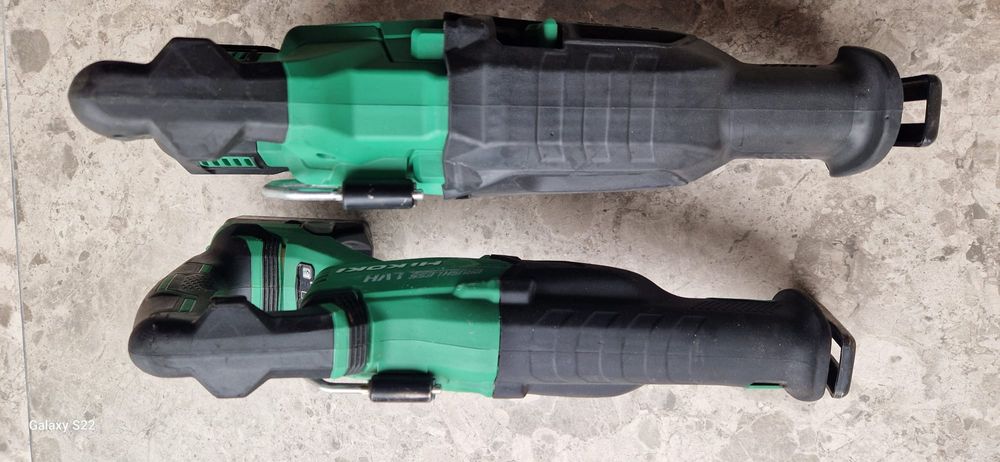 Hikoki ferestrău sabie pe acumulator