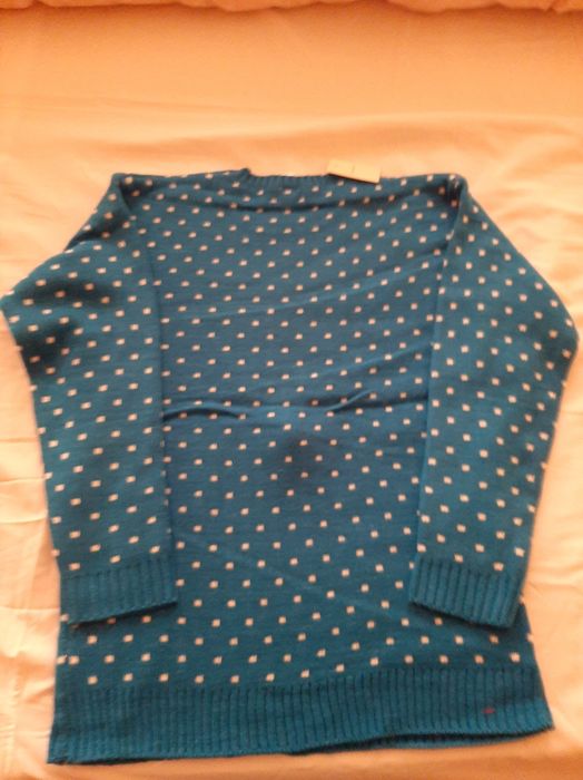 Коледен пуловер с еленче