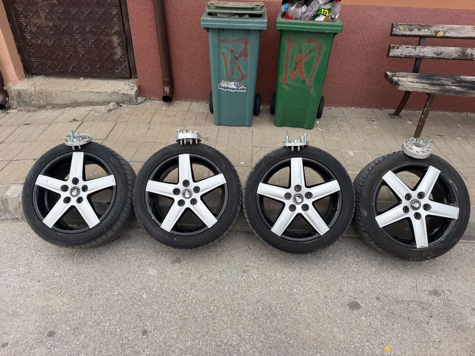 Джанти с гуми 5х112 17