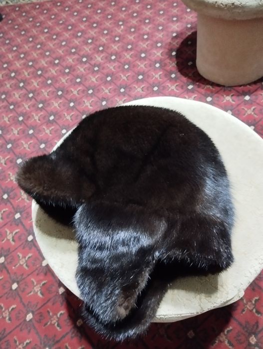 Женская шапка норка оригинал