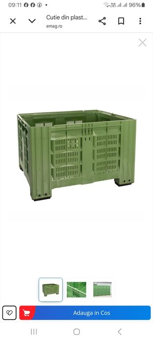 Boxpaleti plini/perforate - pepeni,Varza - Lazi