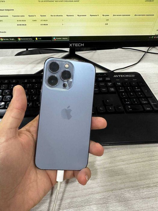 iphone 13pro 256gb 76% кароб/док есть.