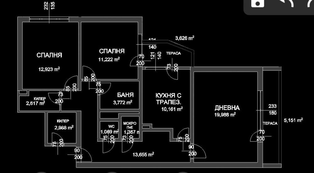 Продава се Тристаен апартамент в Пловдив, Кършияка - 97 кв.м за 1753 €/кв.м - Снимка #16