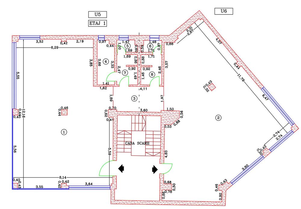 Spațiu comercial birouri 212 mp, Pipera Emil Racovita