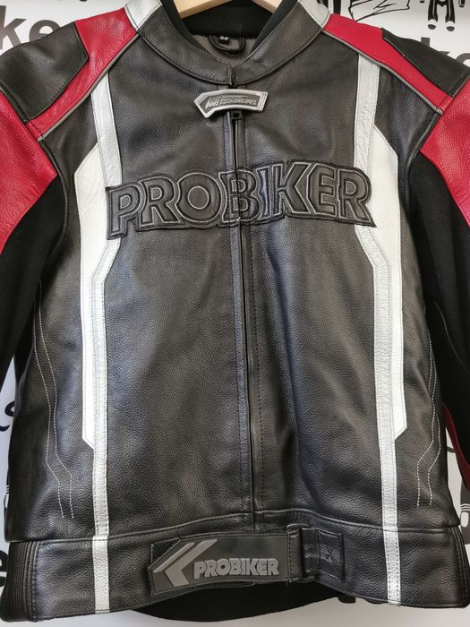 Geaca moto piele Probiker marime 52