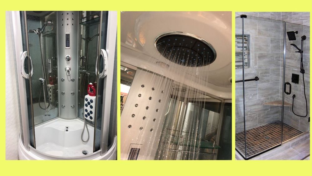 Ремонт Душевых кабин Душевая перегородка