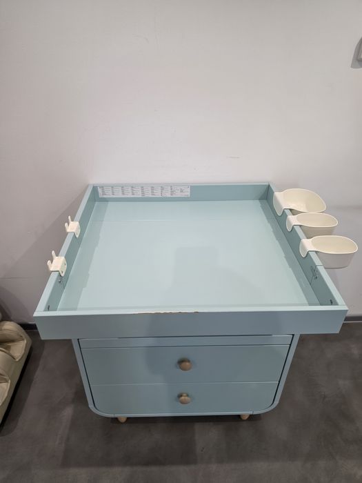 Patut + masa de infasat Ikea Myllra