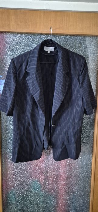 Costum de dama din 2 piese, negru, marimea 46, in stare buna