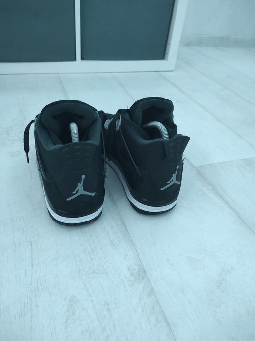 Jordan 4 retro black canvas