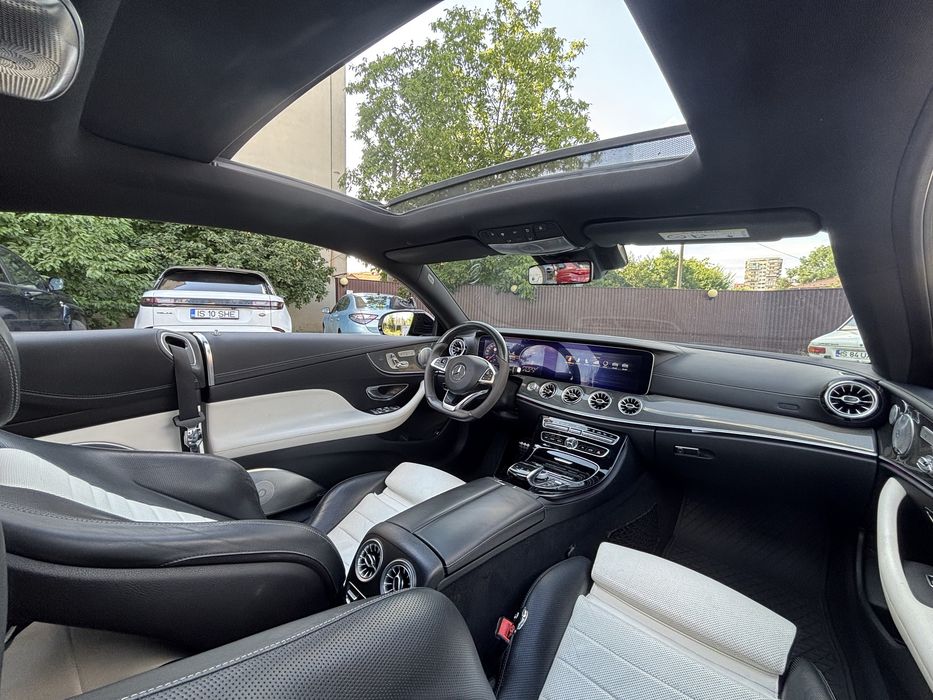 Mercedes E400 Coupe 4MATIC Edition 1 | 333 CP | Full Option | Burmester | HUD | Webasto | Clapetă | Panoramic | Soft Close