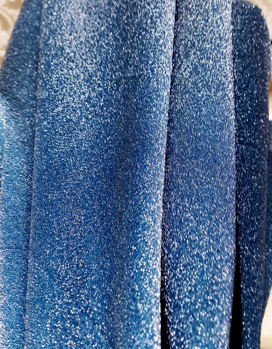 Material tip lurex cu fir argintiu – 3 bucăți disponibile