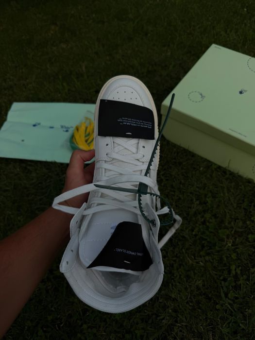 Adidasi Off White Court 3.0 / Premium / 2026