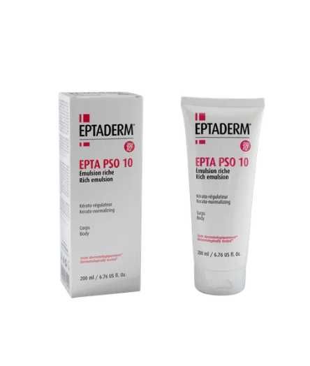 Eptaderm Epta PSO 10 rich emulsiya tarkibida 10% mochevina bilan