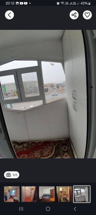 1комн.3этаж.мкрАкмечеть28дом