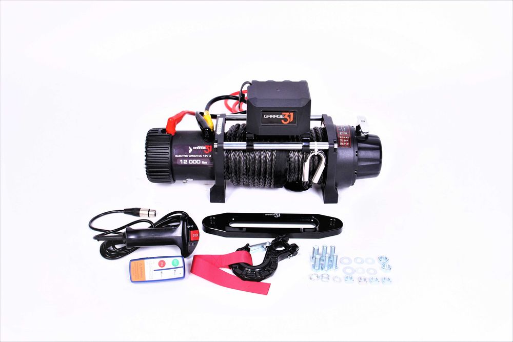 Лебедка 12 000lb 12v