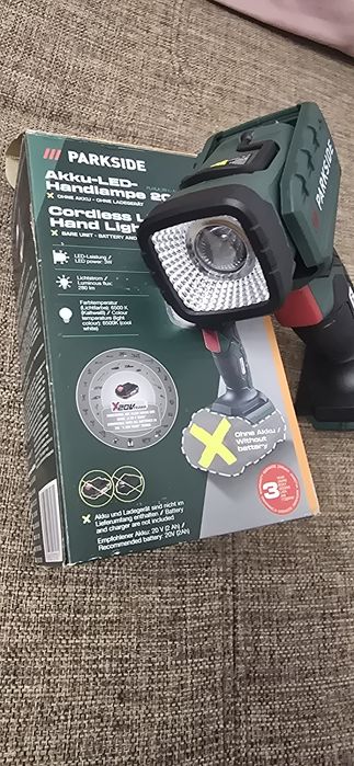 Lampa Led Parkside 20v