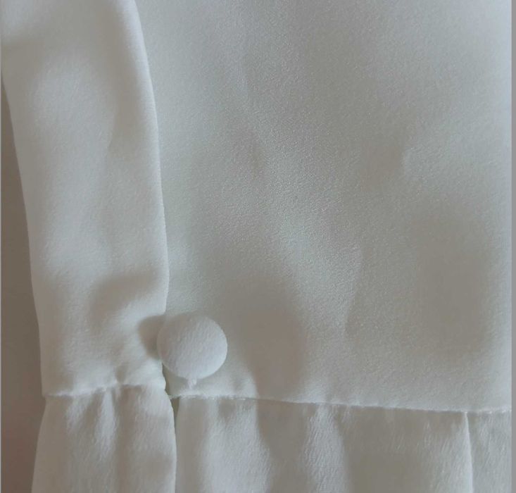 Ефирна бяла блуза Mango  xs