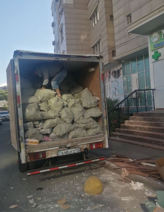 Вывоз мусор. Грузчик + Газель