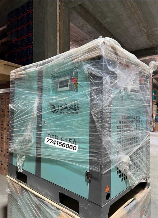 Винтовой компрессор SAAB DAV 16 BAR инверторли 22 кВт оригинал Кафолат