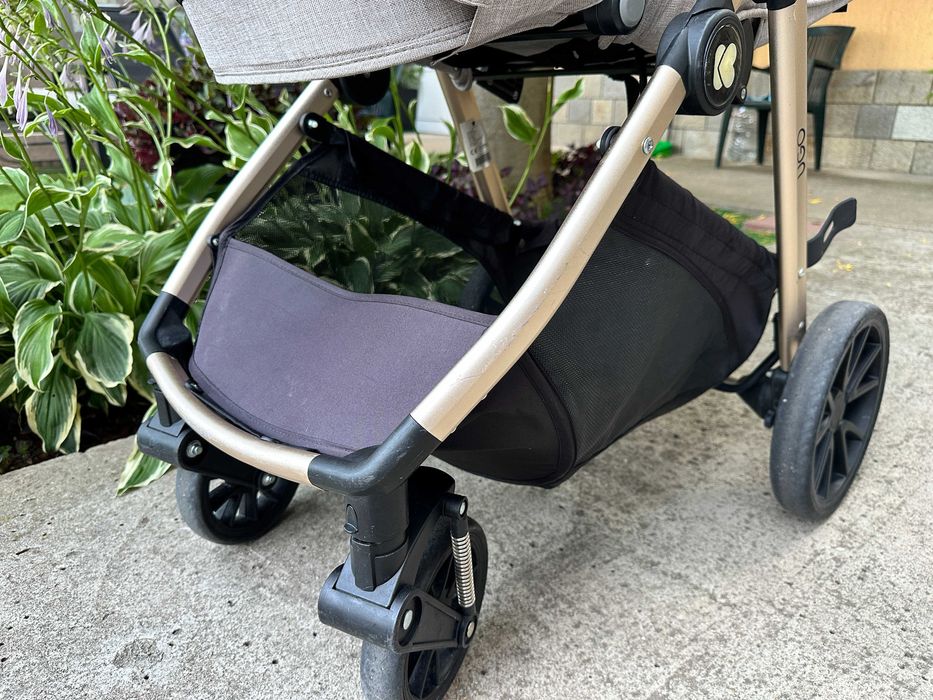 Бебешка количка KikкaBoo UGO 3 В 1 с Кош за новородено