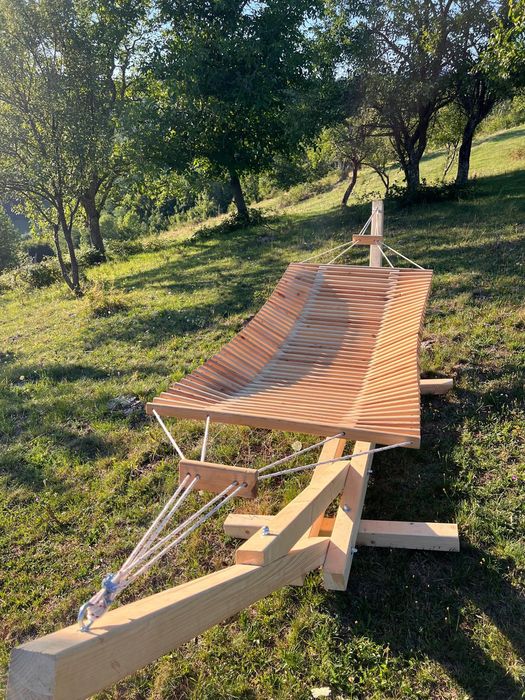 Hamac din lemn - 90x420