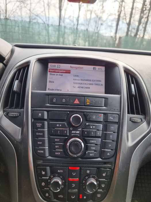 Navigatie opel astra j