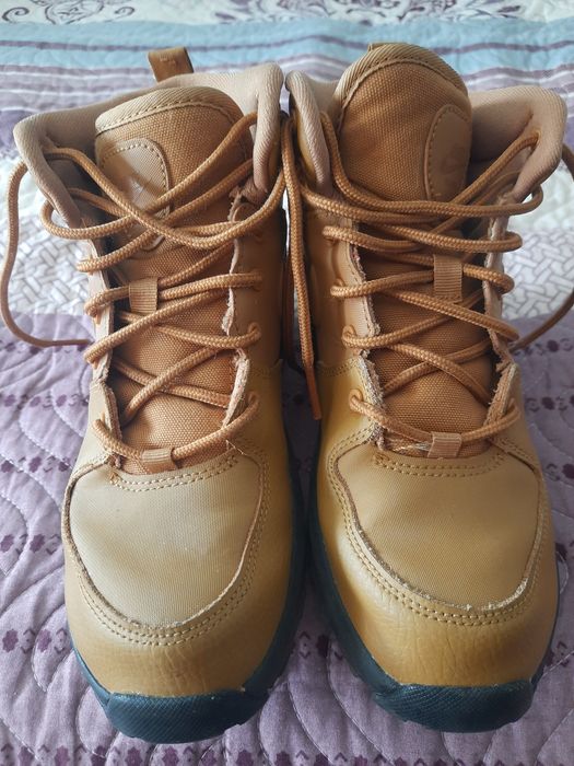 Ghete Nike din piele, Caramel 35