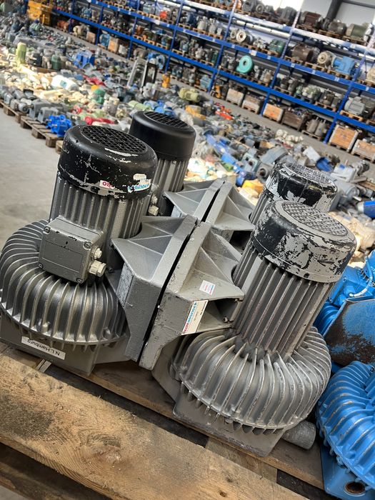 Монофазна вакуум помпа/въздуходувка