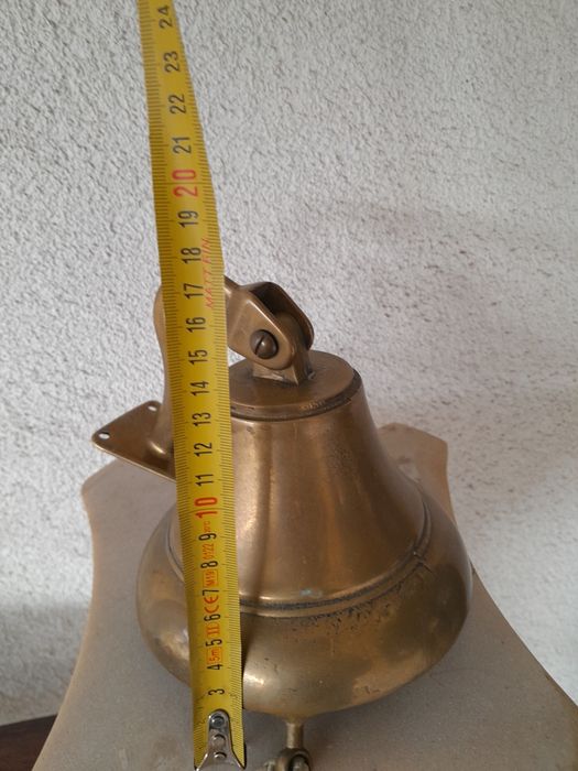 Clopot   naval  din alamă  solidă