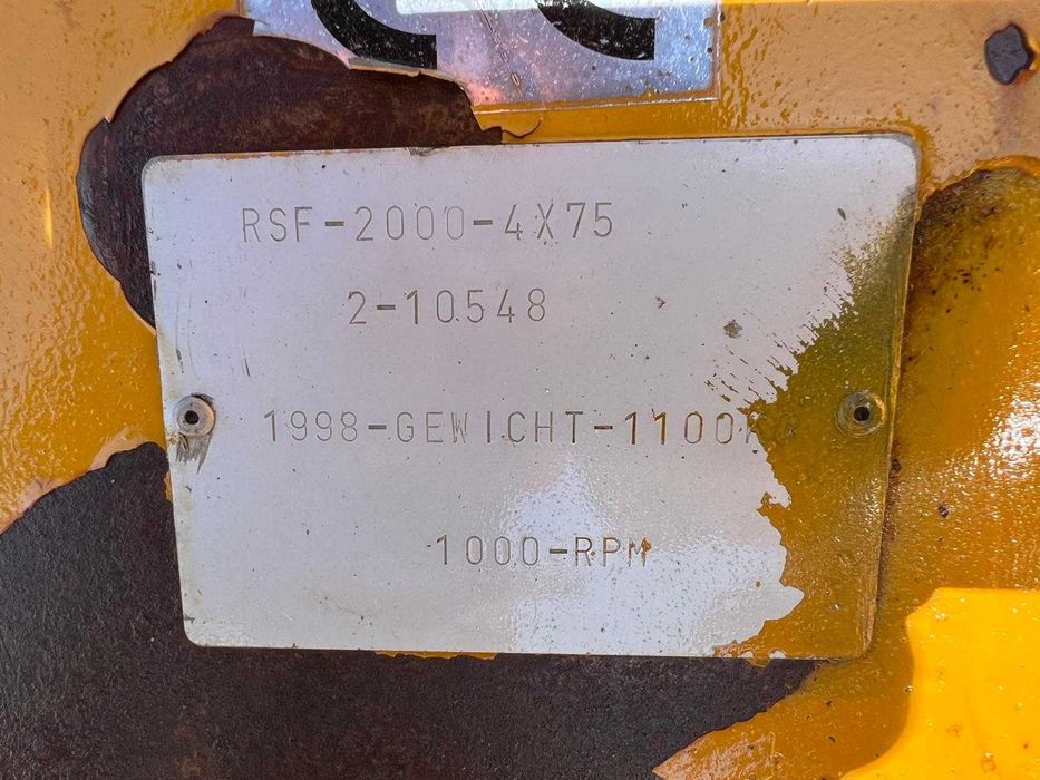 ФРЕЗА С ЛЕХООБРАЗУВАТЕЛ Rumptstad RSF 2000 – 4 реда + Видео