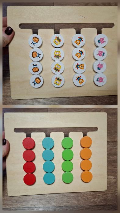 Деревянные развивающие игрушки