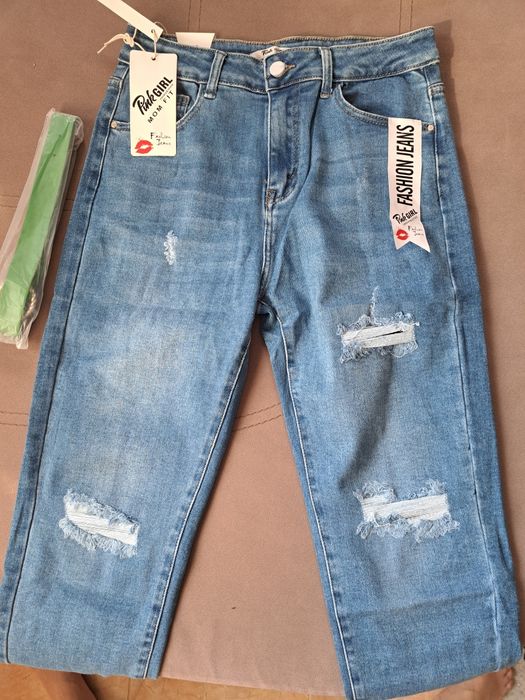 Дънки Mom fit модел